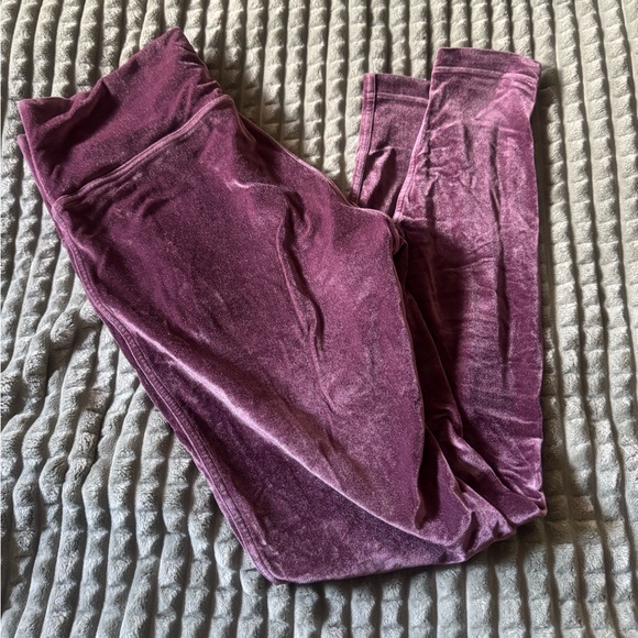 lululemon athletica Pants - Velvet Leggings in Purple
